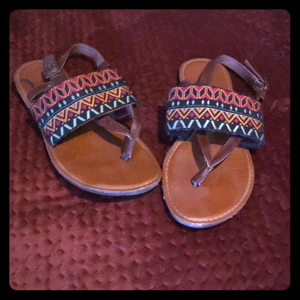 Boho tribal Sandals